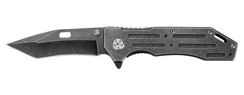 Kershaw 1302BW Lifter Assisted Opening Folding Knife, Blackwash